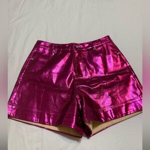 Buddy Love - Metallic Shorts | $40 | Size:29 |